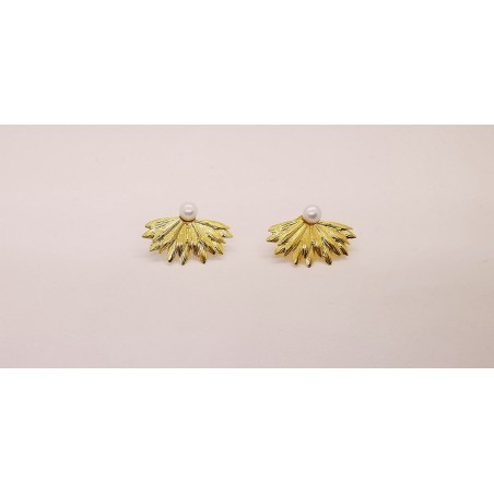 Brincos Prata 925 dourada